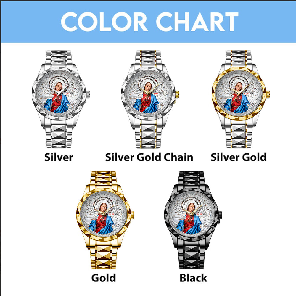 Do Not Be Afraid Alloy Luxury Quartz Watch - TANTN19693