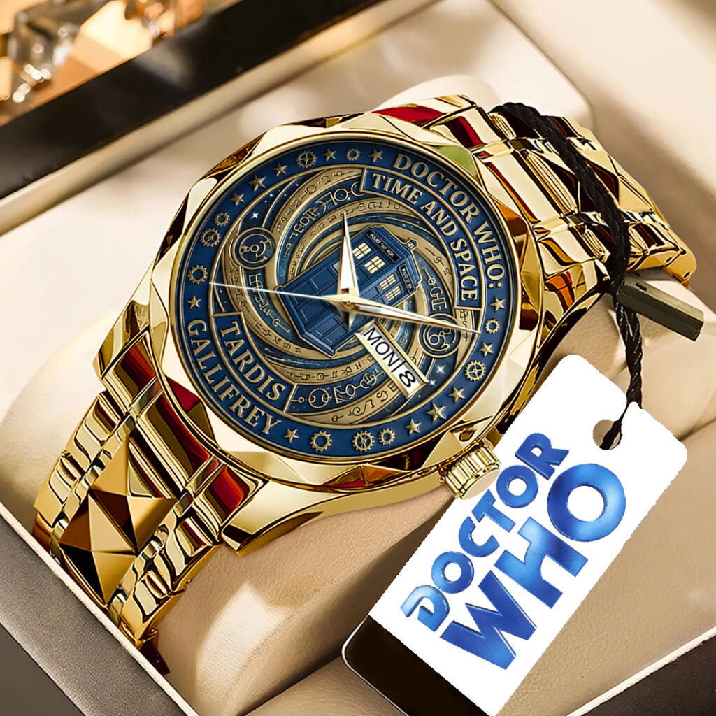 Doctor Who: New Era 20th Anniversary Alloy Luxury Quartz Watch - TANTN20030