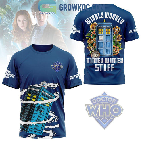 Doctor Who Wibbly Wobbly Timey Wimey Stuff Fan Hoodie Shirts