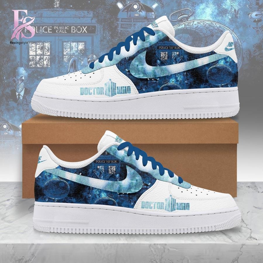 Doctor Who white Air Force Shoes