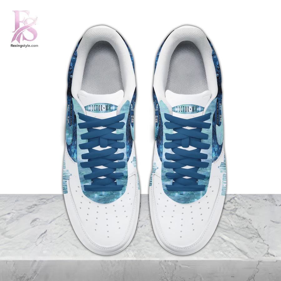 Doctor Who white Air Force Shoes