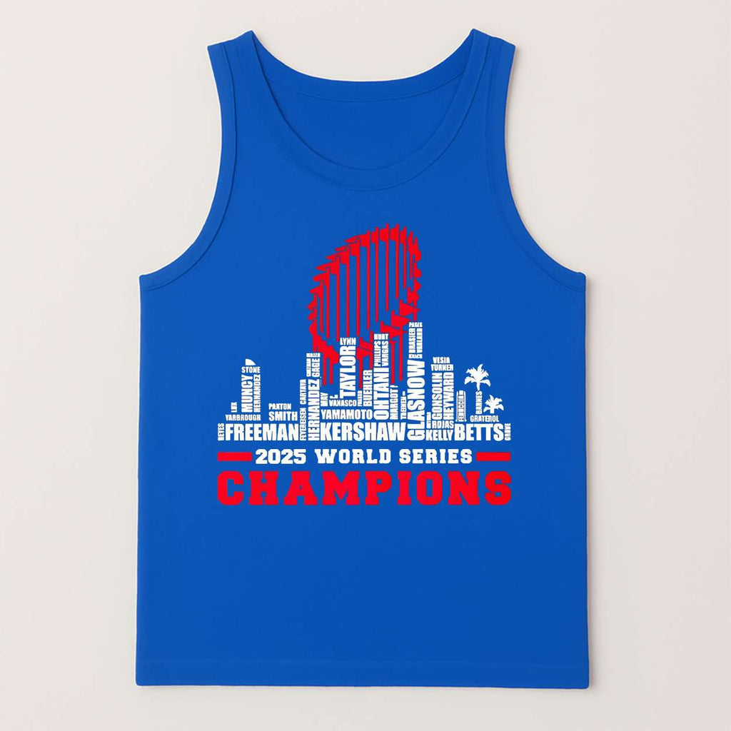 Dodgers 2025 World Series Champions All Team Player Shirt
