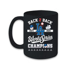 Dodgers Back 2 Back World Series Champs Mug