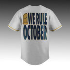 Dodgers We Rule October World Series Champions 2025 Jersey