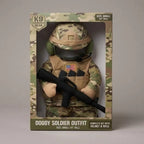 Doggy Soldier Funny Soldier Pet Costume