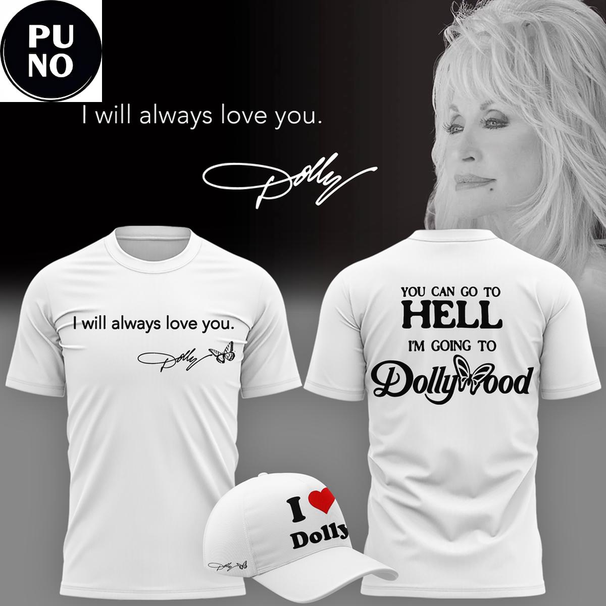 Dolly Parton 1946-2026 I Will Always Love You T-Shirt