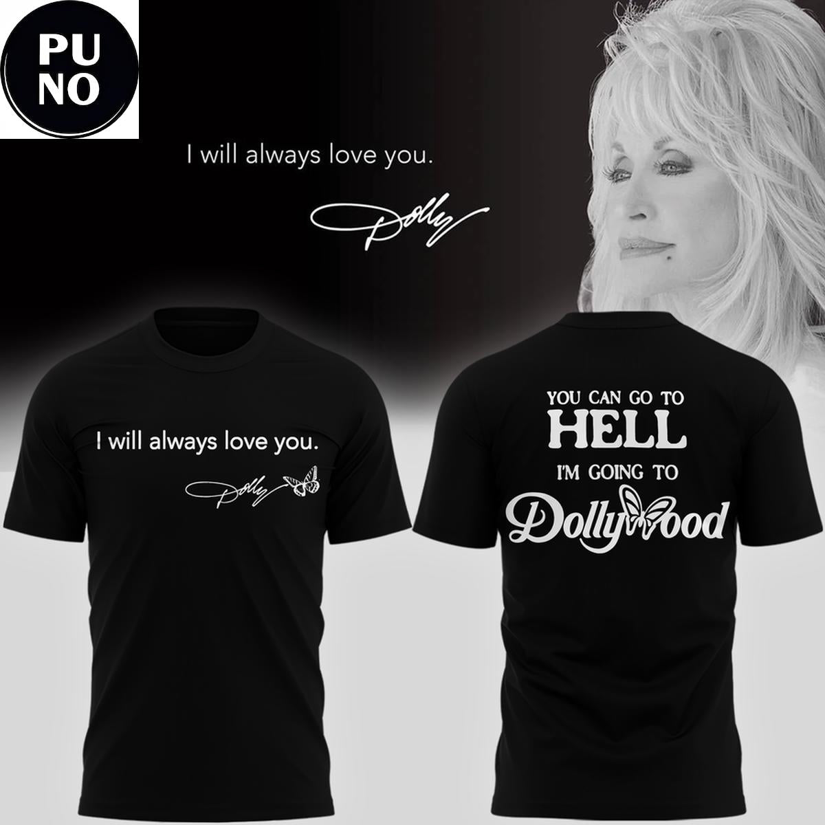 Dolly Parton 1946-2026 I Will Always Love You T-Shirt