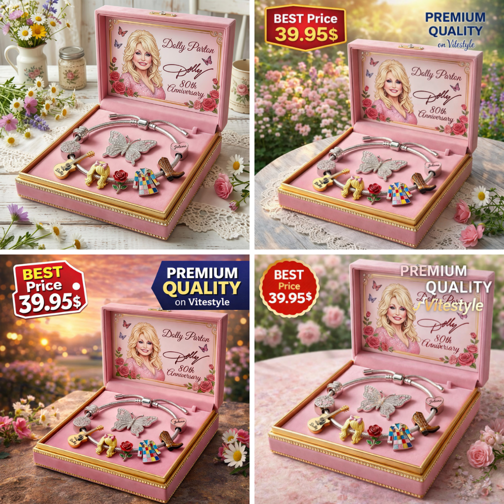 Dolly Parton 80th Anniversary Bracelet