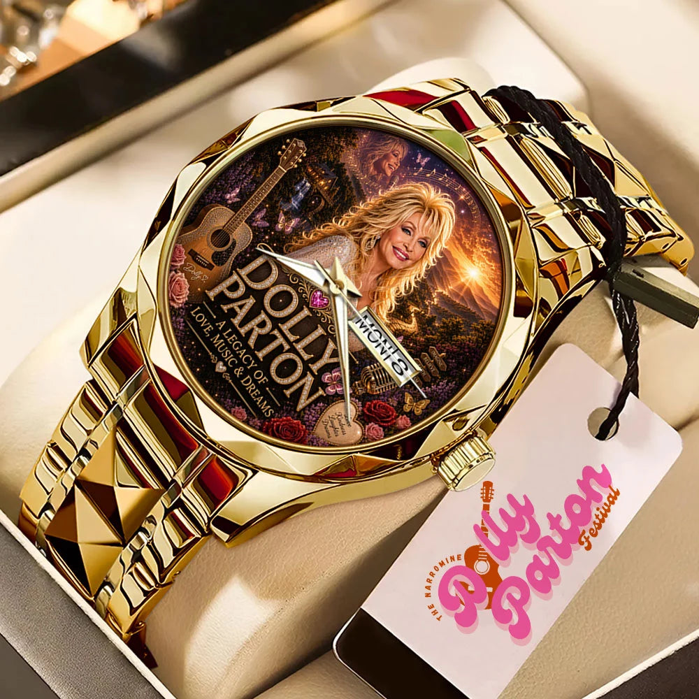 Dolly Parton Alloy Luxury Quartz Watch - TMTHU8950