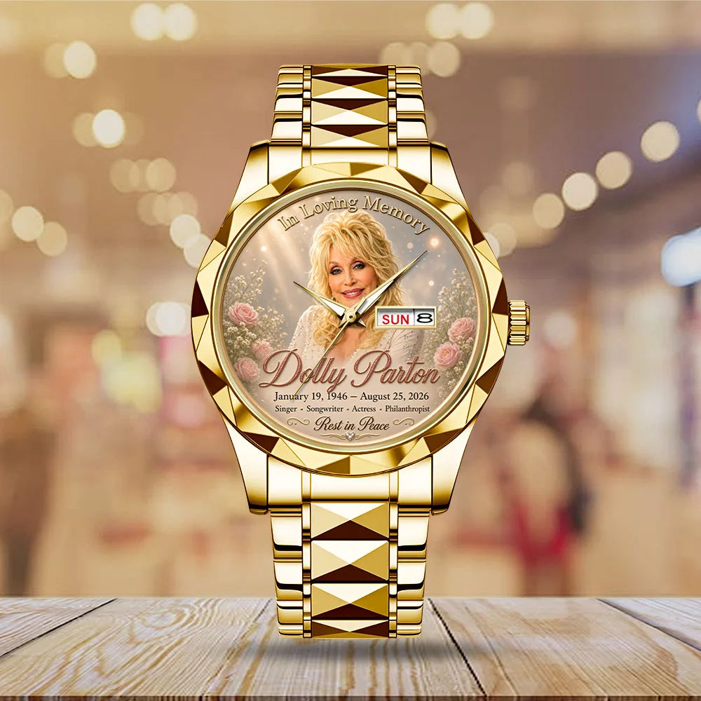 Dolly Parton Alloy Luxury Quartz Watch - TMTHU8993