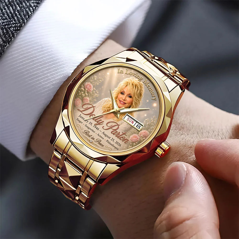 Dolly Parton Alloy Luxury Quartz Watch - TMTHU8993