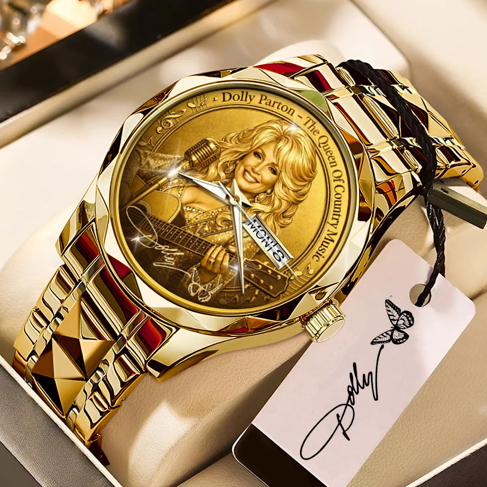 Dolly Parton Alloy Luxury Quartz Watch - MAITM14679