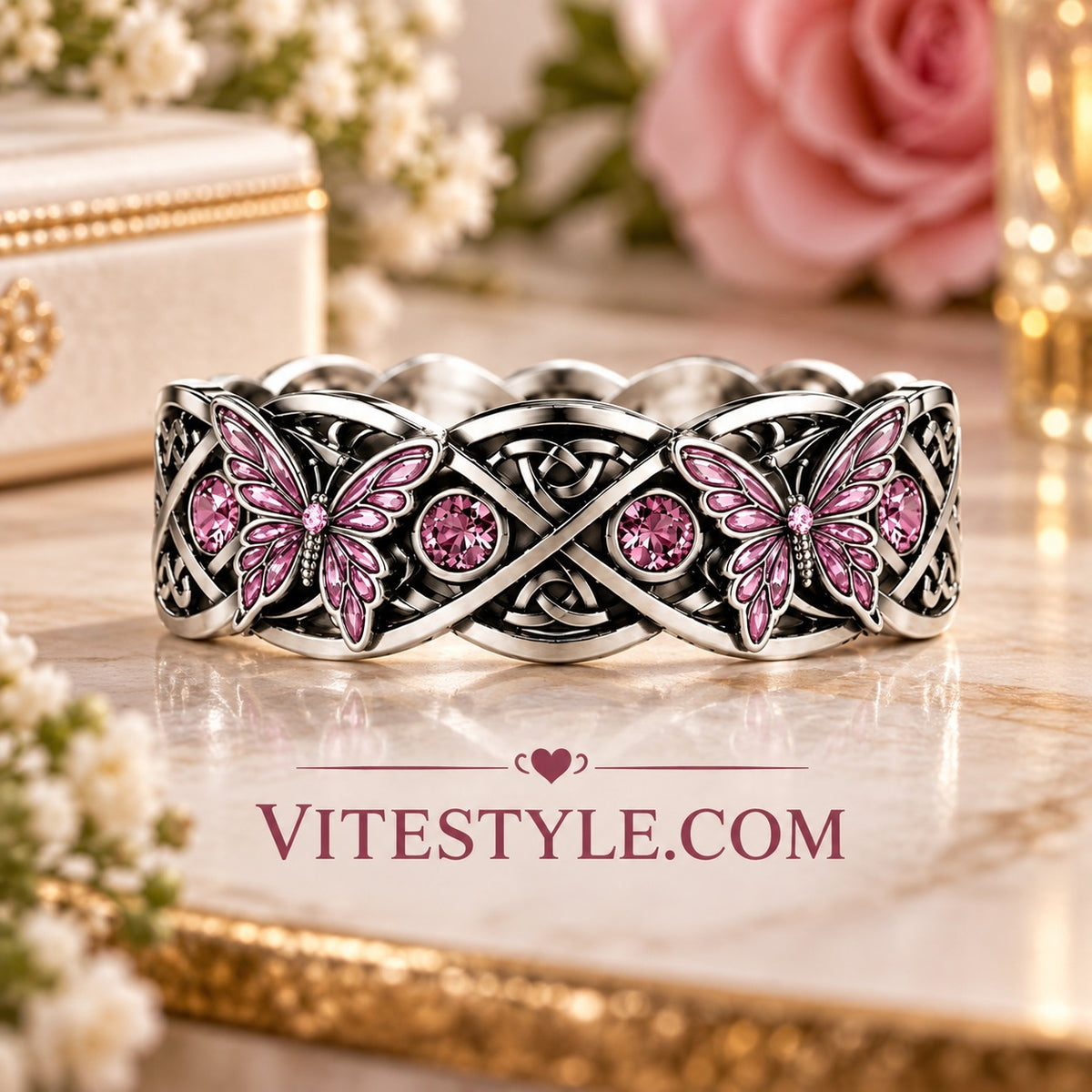 Dolly Parton Butterfly 3D Ring