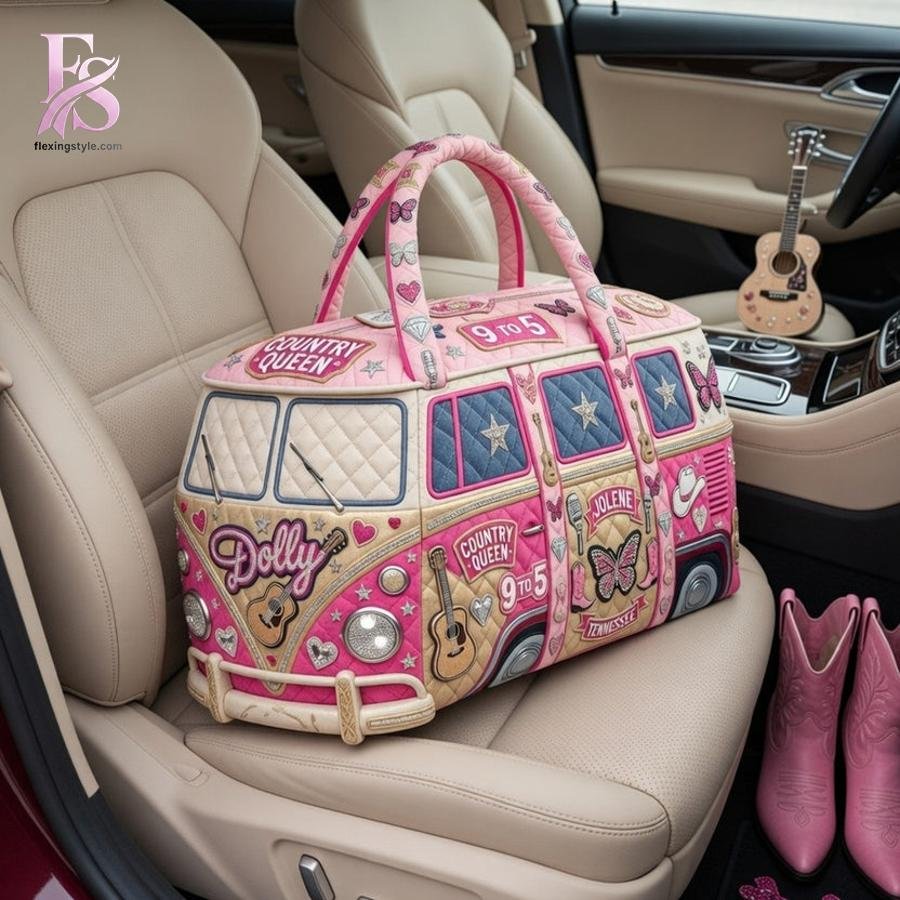 Dolly Parton Country Queen Quilted Duffle Bag