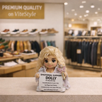 Dolly Parton Crocheted Emotional Support Doll