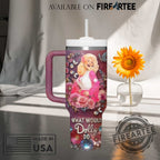 Dolly Parton What Would Dolly Do Glitter Tumbler