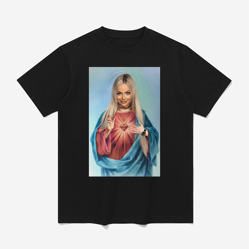 Dominik Mysterio Liv Morgan Jesus Shirt