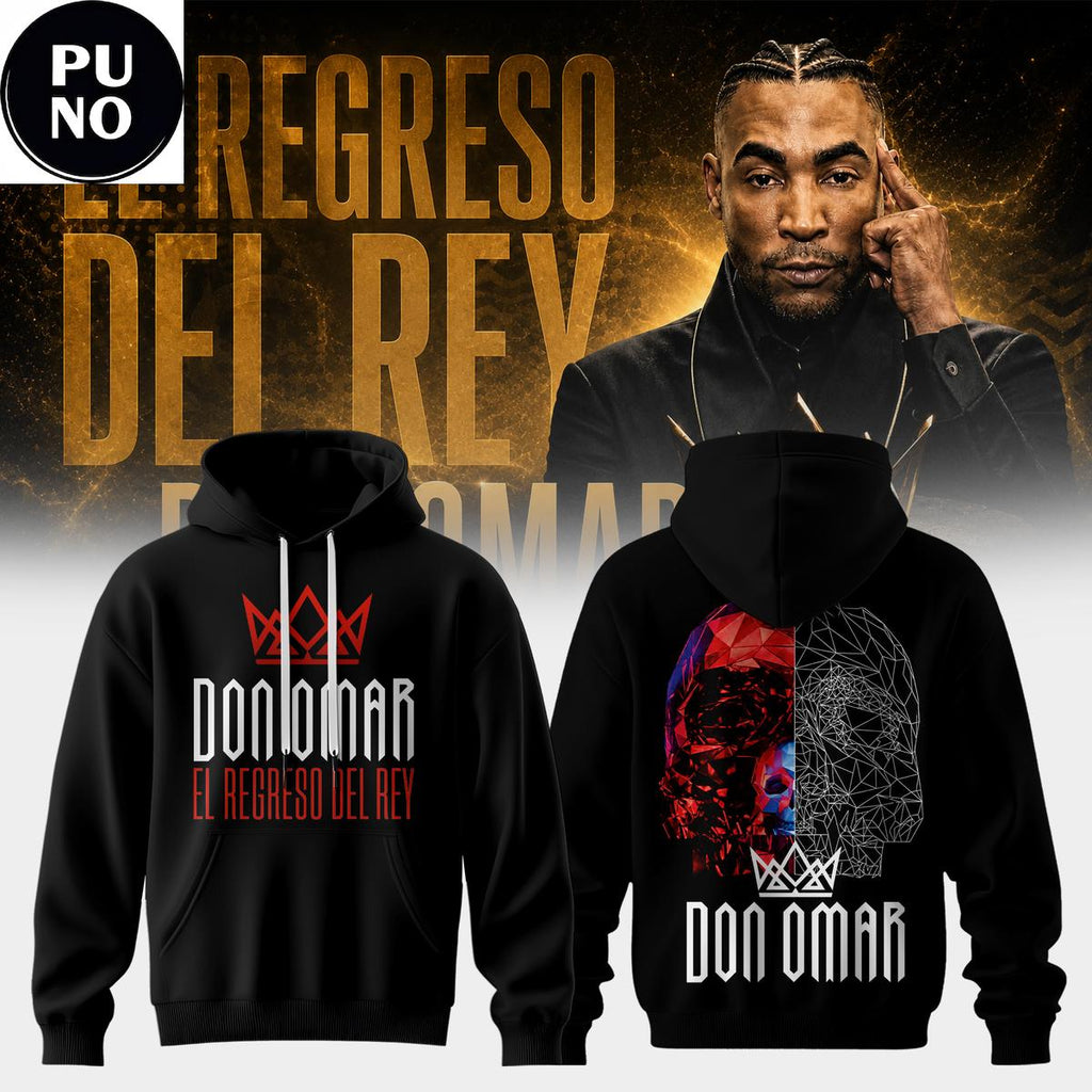 Don Omar El Regreso Del Rey World Tour 2026 Hoodie T-Shirt