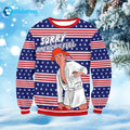Donald Trump Sorry America’s Full Ugly Christmas Sweater