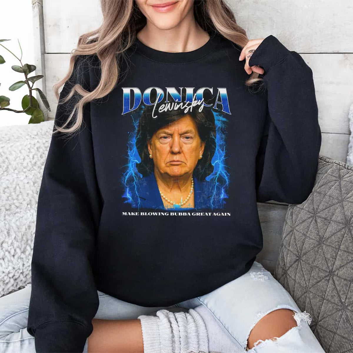 Donica Lewinsky Make Blowing Bubba Great Again Shirt