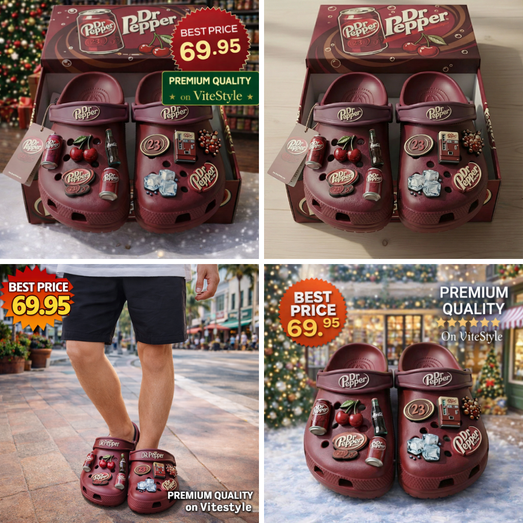 Dr Pepper Premium Croc Charms 2026