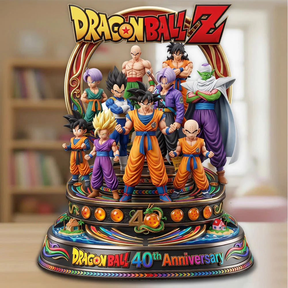 Dragon Ball 40th Anniversary 2026 Custom Shape Acrylic Plaque – TMTHU9069