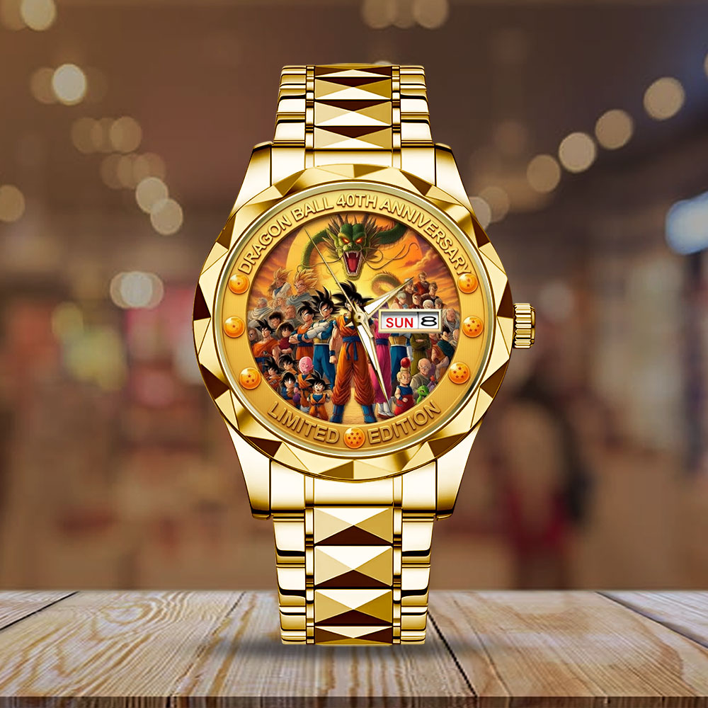 Dragon Ball 40th Anniversary Alloy Luxury Quartz Watch - TMTHU3782