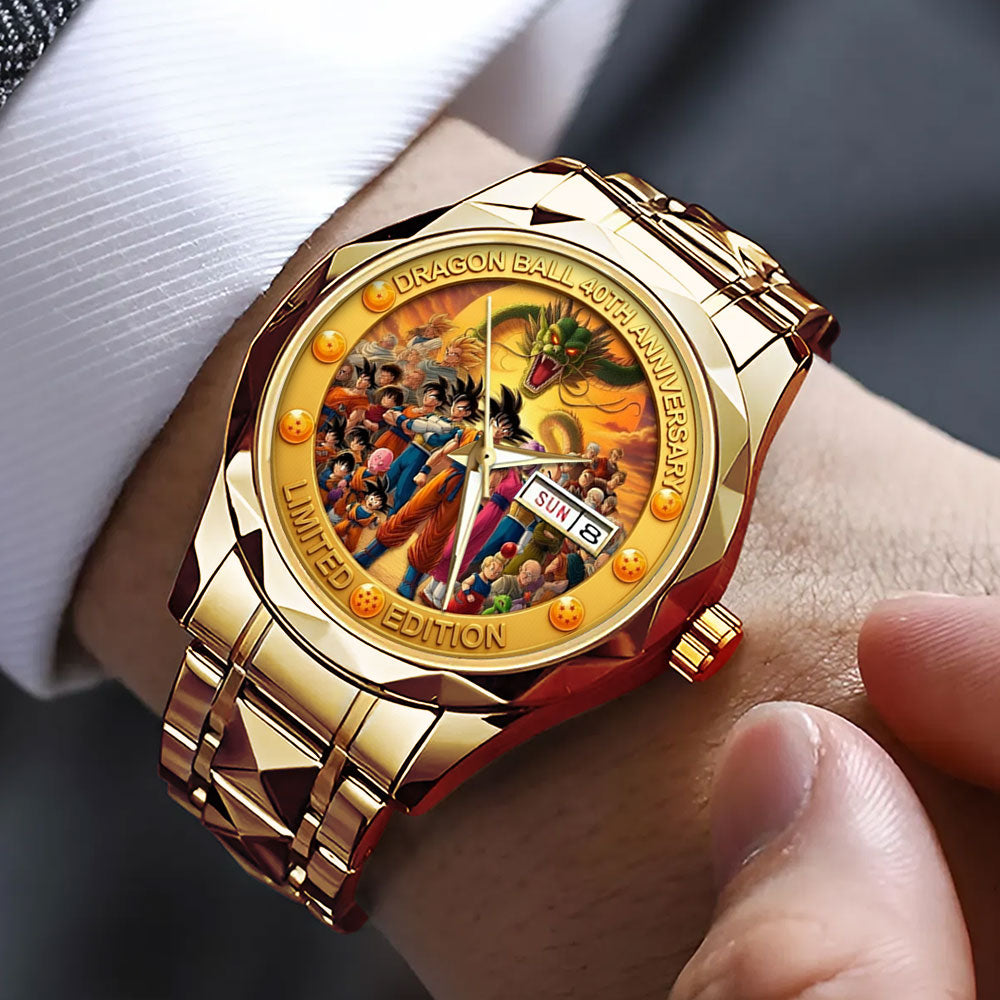 Dragon Ball 40th Anniversary Alloy Luxury Quartz Watch - TMTHU3782