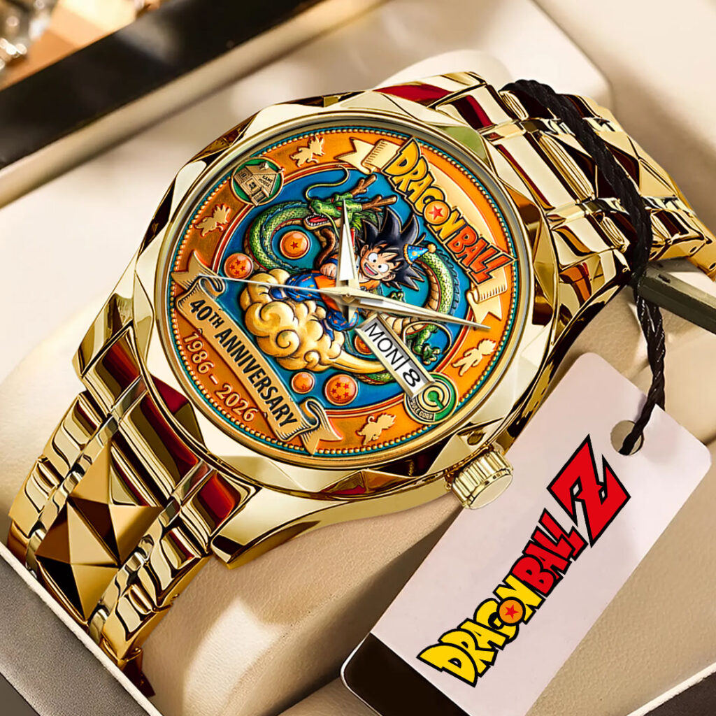 Dragon Ball 40th Anniversary Alloy Luxury Quartz Watch - HOATT15733