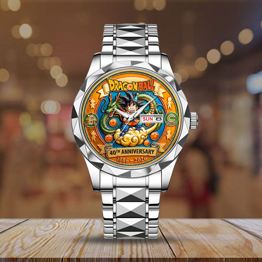 Dragon Ball 40th Anniversary Alloy Luxury Quartz Watch - HOATT15733