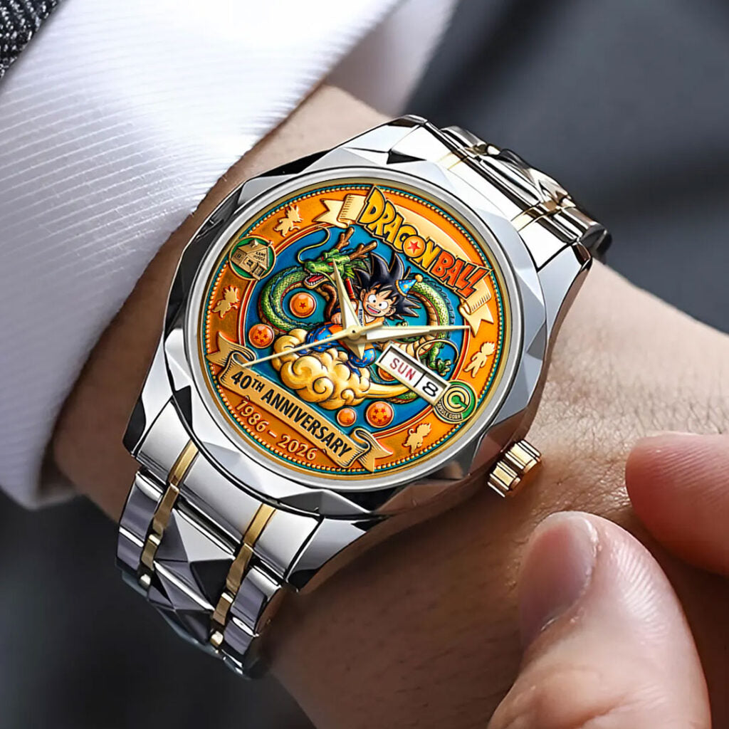 Dragon Ball 40th Anniversary Alloy Luxury Quartz Watch - HOATT15733