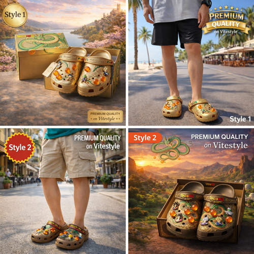 Dragon Ball Crocs with Charm