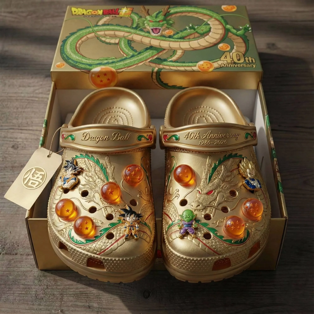 Dragon Ball Crocs with Charm