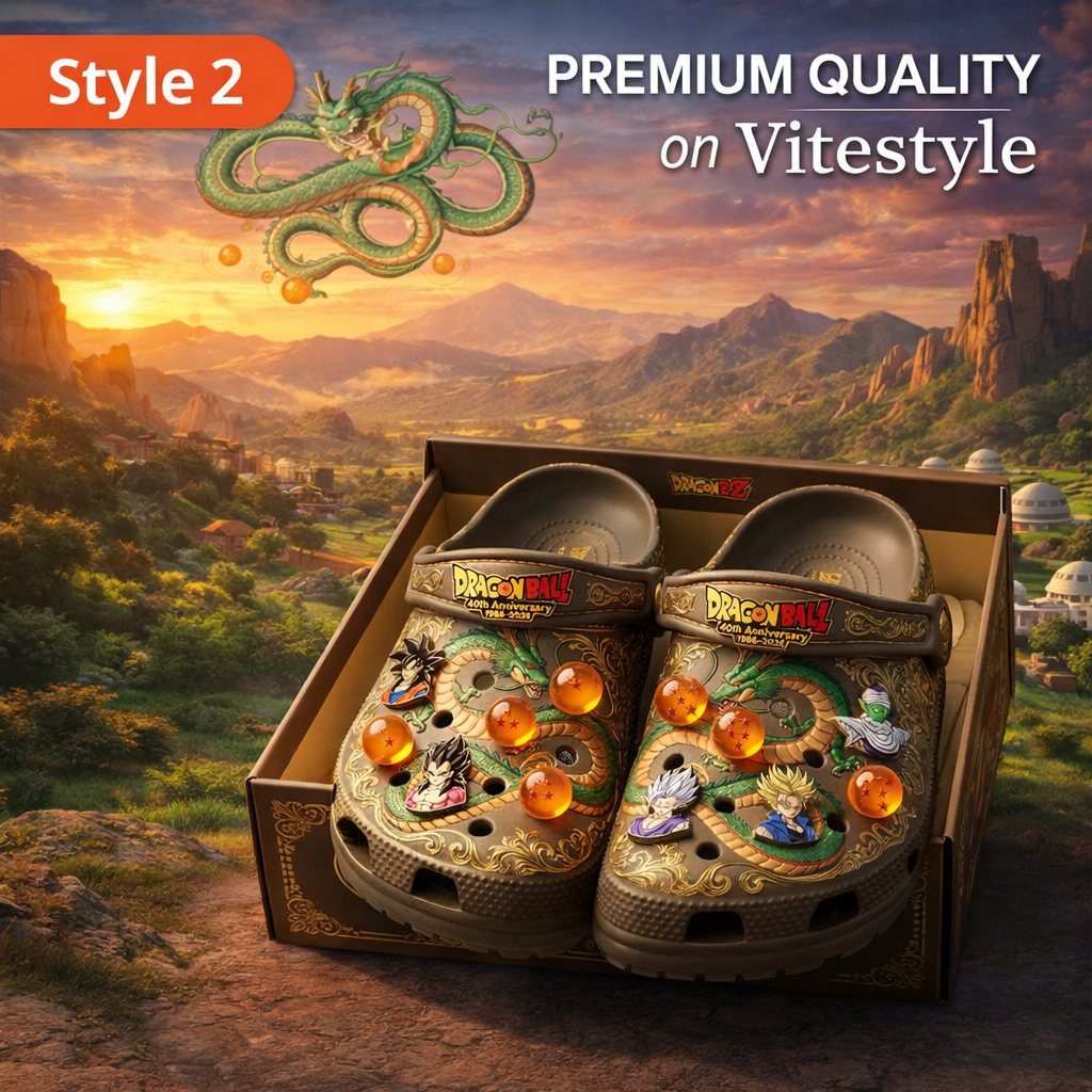 Dragon Ball Crocs with Charm
