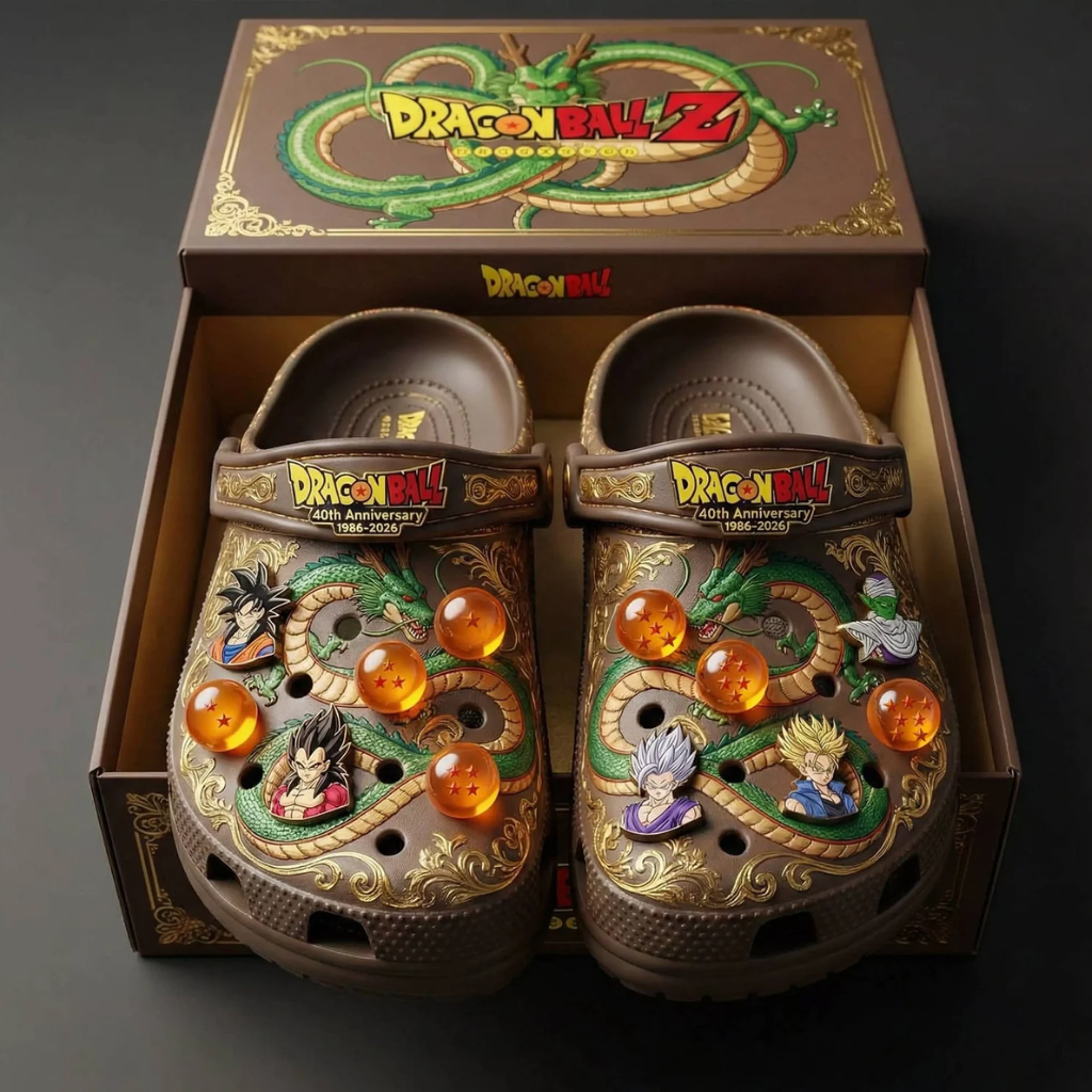 Dragon Ball Crocs with Charm