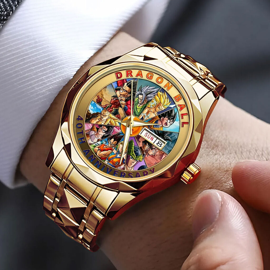 Dragon Ball 40th Anniversary Alloy Luxury Quartz Watch - TMTHU3672