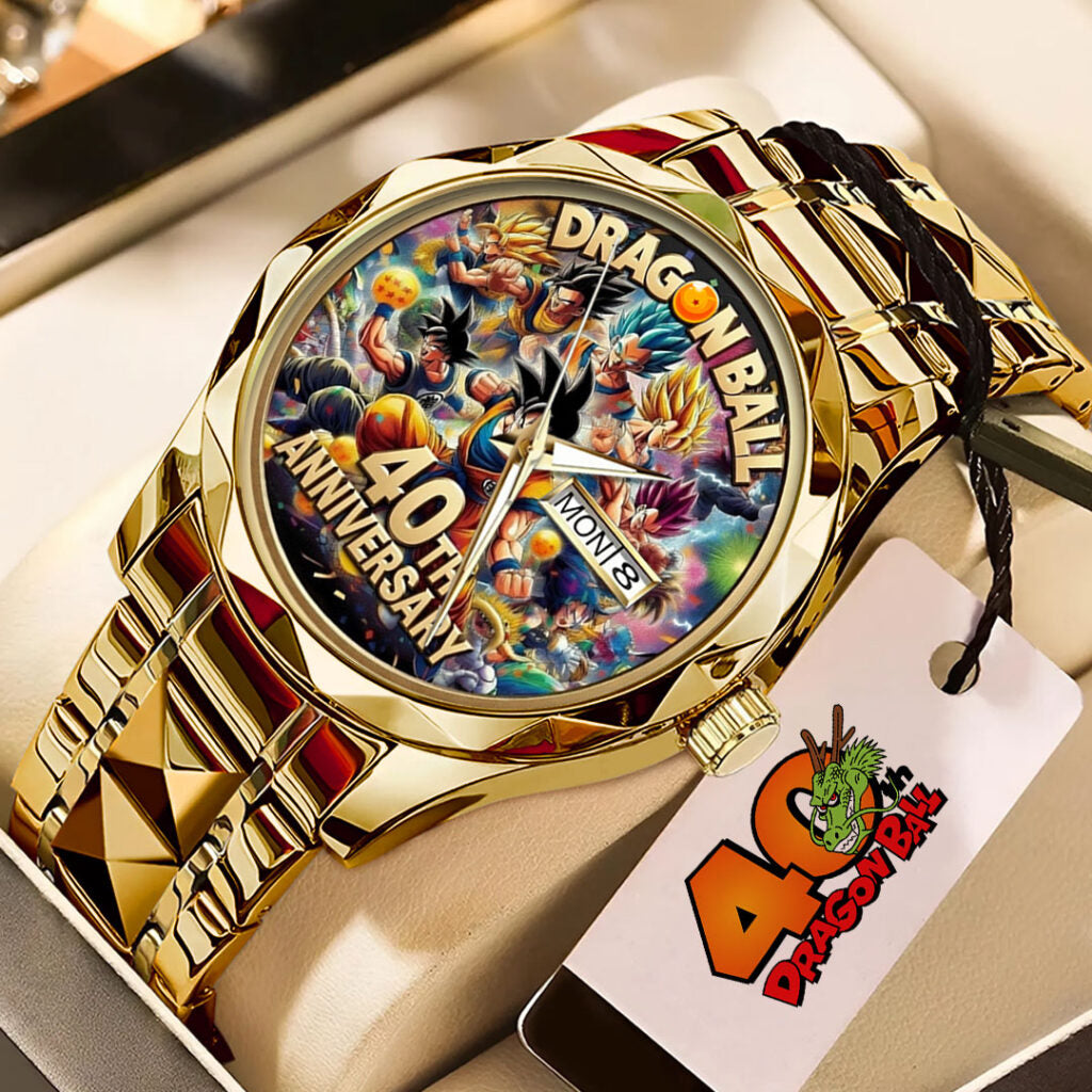 Dragon Ball 40th Anniversary Alloy Luxury Quartz Watch - TMTHU3553