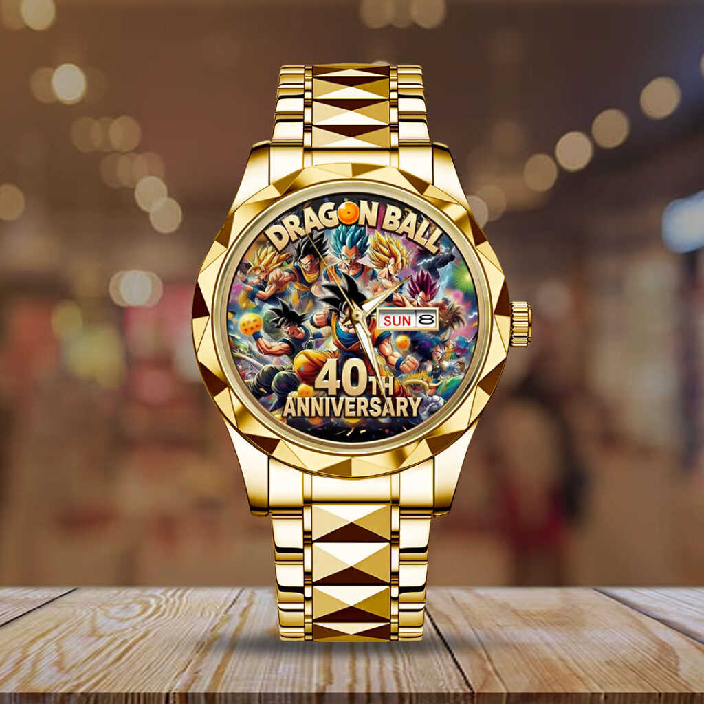 Dragon Ball 40th Anniversary Alloy Luxury Quartz Watch - TMTHU3553
