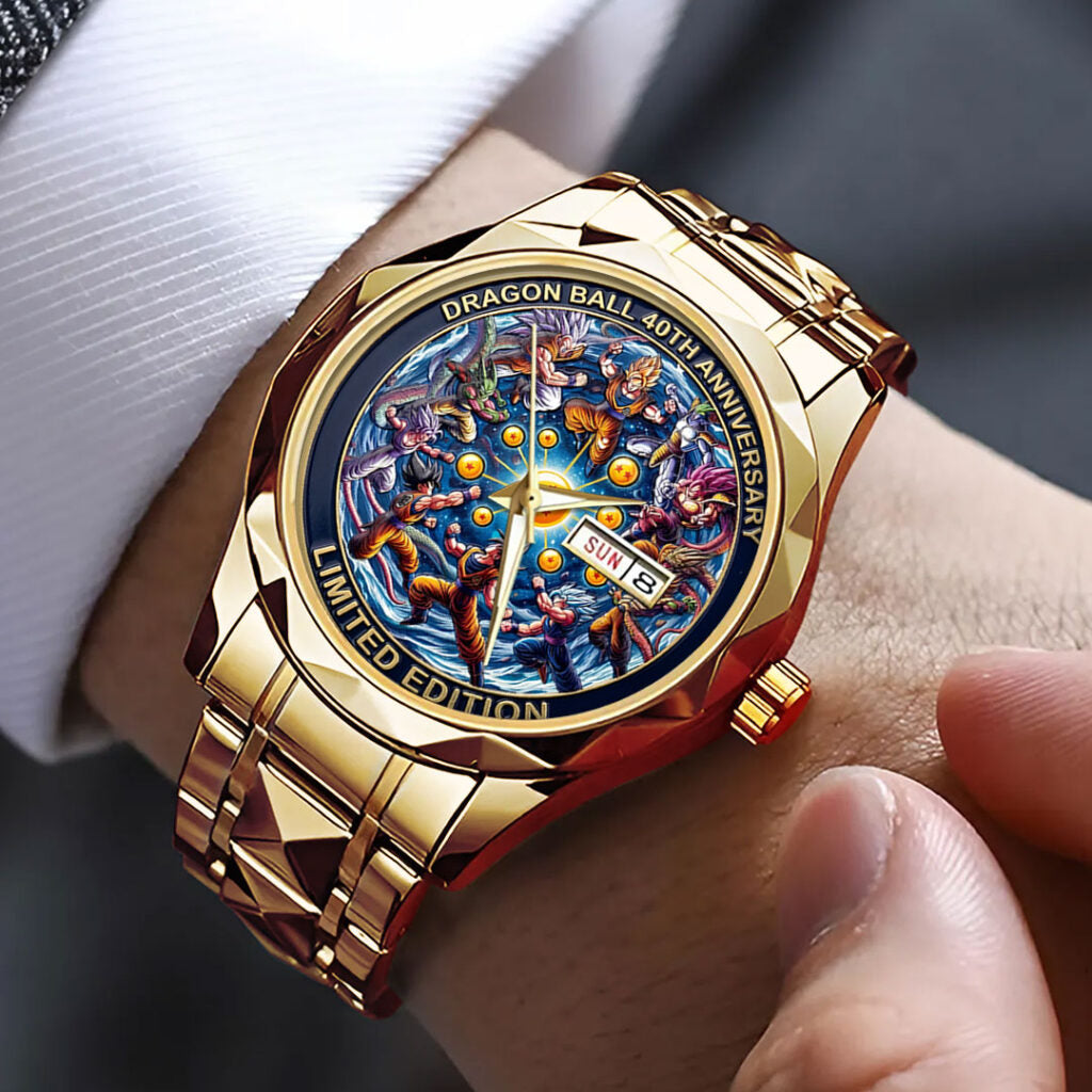 Dragon Ball 40th Anniversary Alloy Luxury Quartz Watch - TMTHU3780