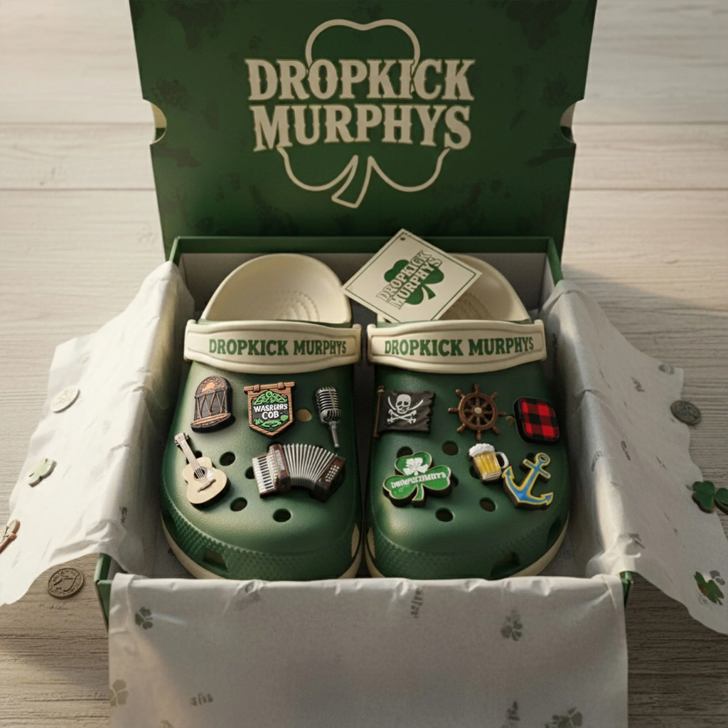 Dropkick Murphys Croc Charms