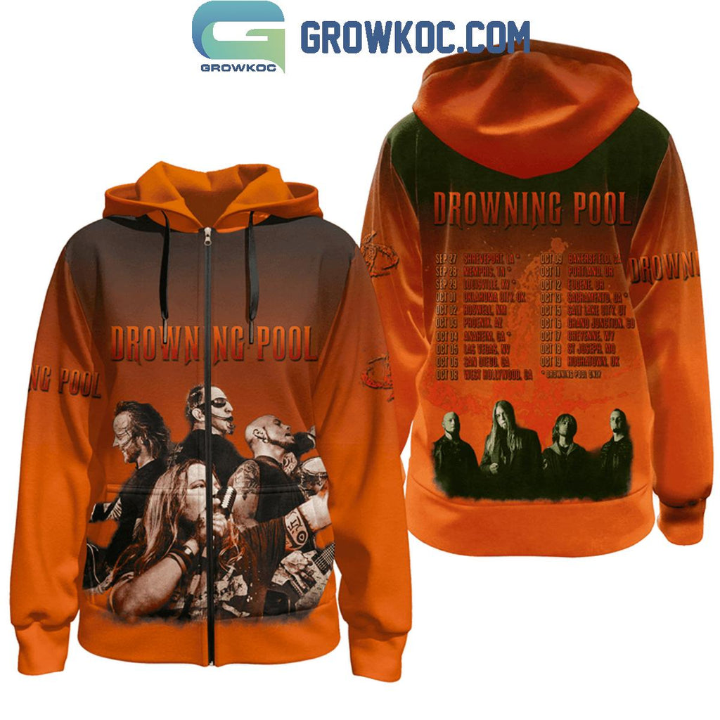 Drowning Pool 2024 Tour’s Schedule Hoodie T-Shirt