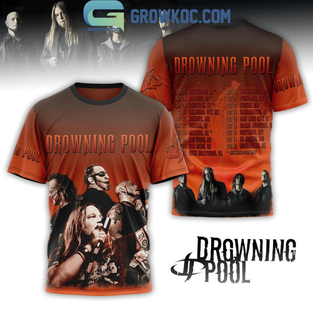 Drowning Pool 2024 Tour’s Schedule Hoodie T-Shirt