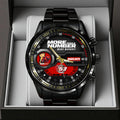 Ducati Lenovo Team x Marc Márquez Black Stainless Steel Watch - TANTN17128