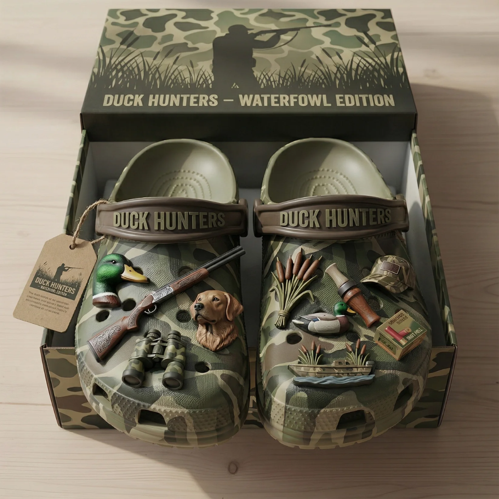 Duck Hunter Crocband Charms Crocs 2026