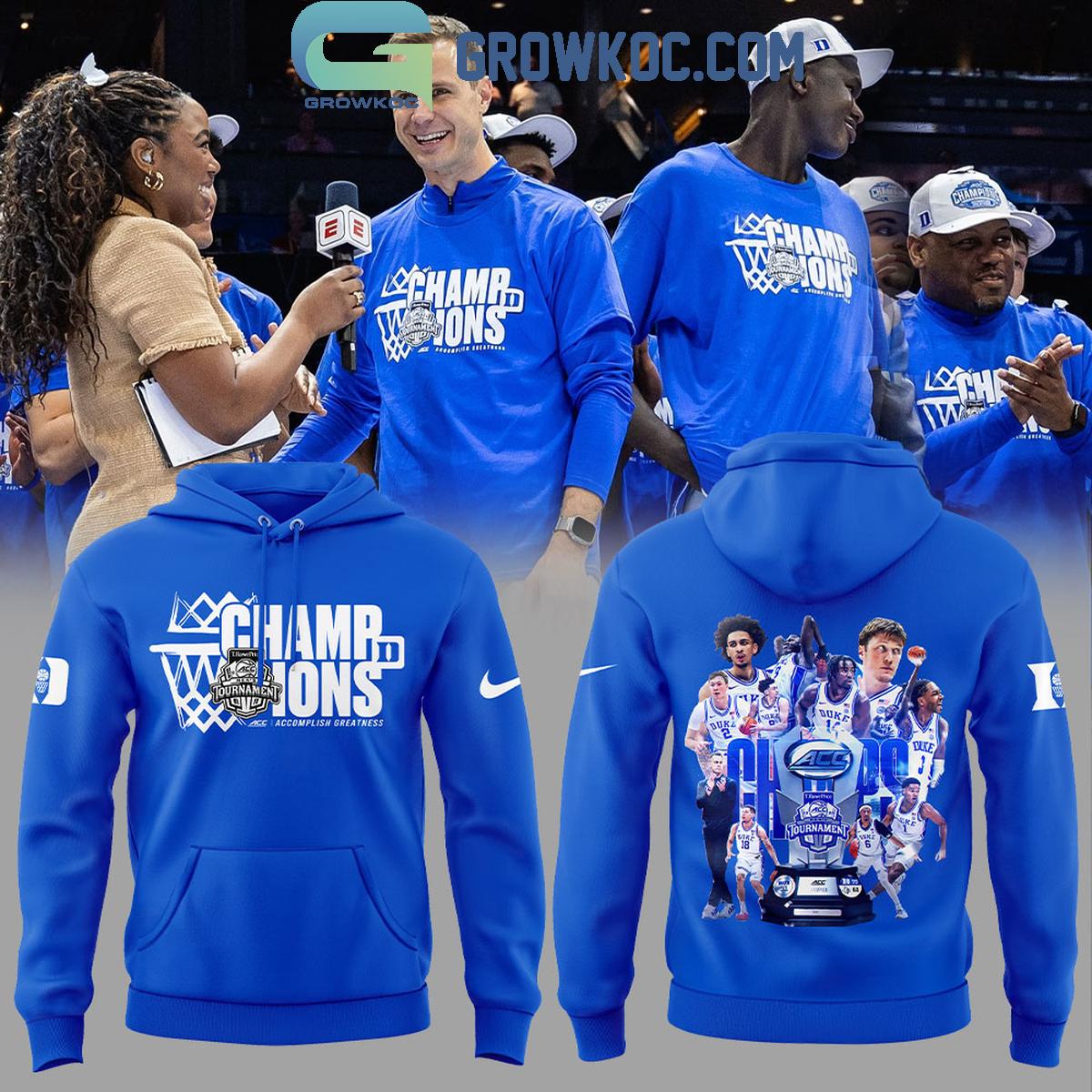 Duke ACC Championship Hoodie Shirt