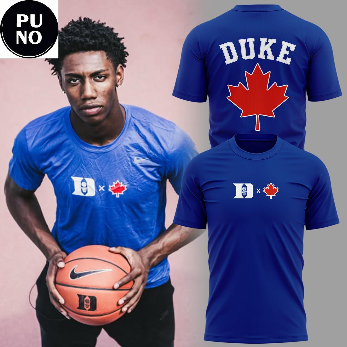 Duke Blue Devils x Canada 2026 T-Shirt
