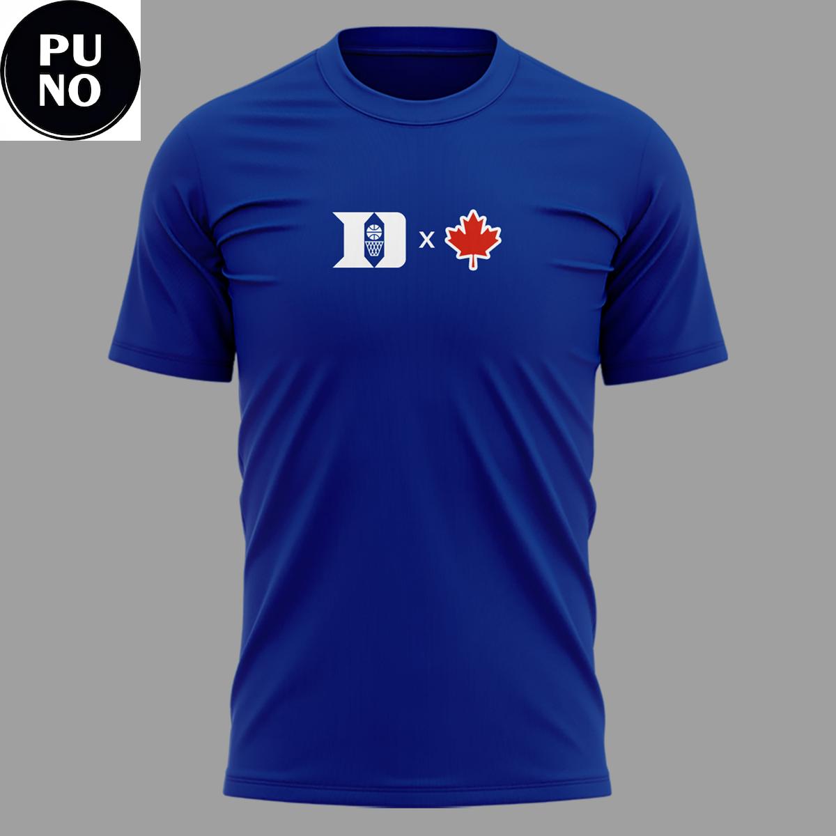 Duke Blue Devils x Canada 2026 T-Shirt