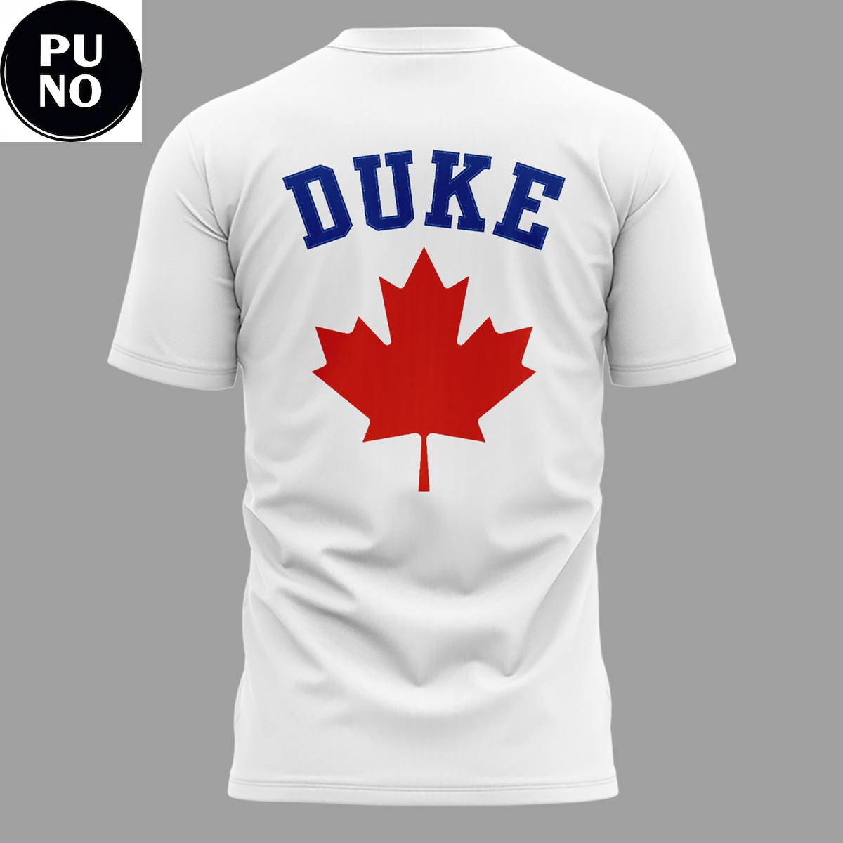 Duke Blue Devils x Canada 2026 T-Shirt