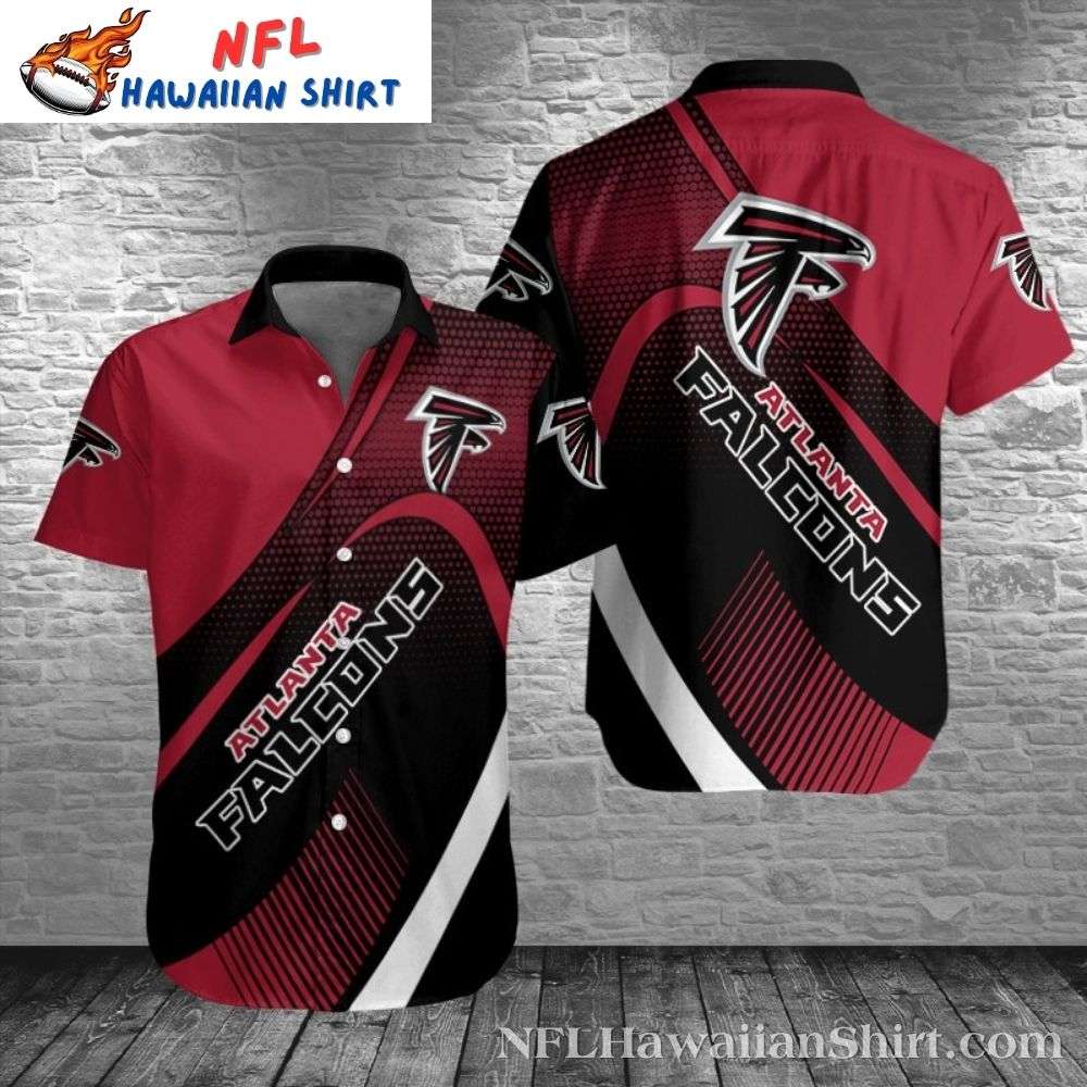 Dynamic Contrast Atlanta Falcons Tropical Hawaiian Shirt