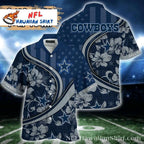 Dynamic Play Dallas Cowboys Customizable Aloha Shirt
